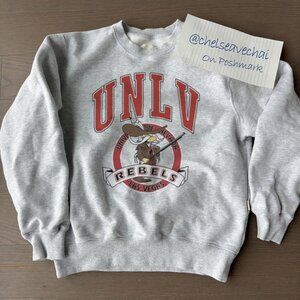 Vintage UNLV Rebels Mascot Logo Sweatshirt, University of Nevada Men Women Shirt